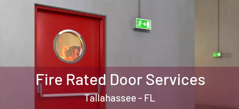  Fire Rated Door Services Tallahassee - FL
